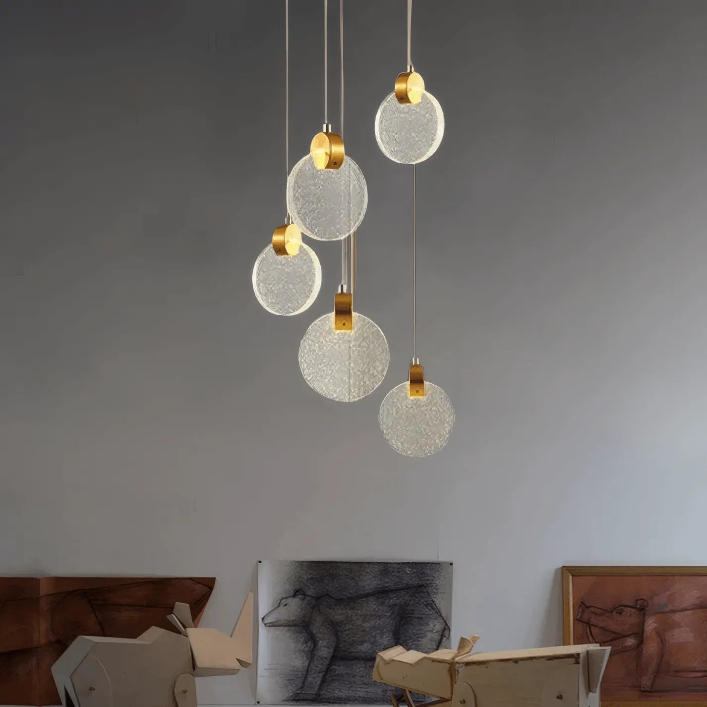 Art Deco Round – Pendant Light